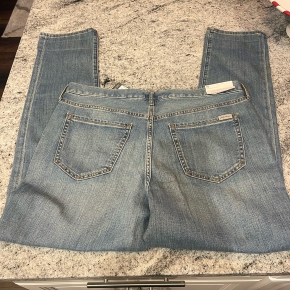 Eddie Bauer Women's Boyfriend Slim size 10 Jeans in Blue - Picture 2 of 7
